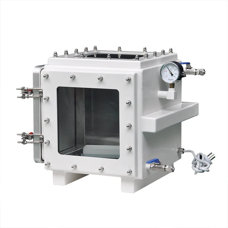 Stainless steel vacuum box Fully transparent experimental vacuum bucket Industrial vacuum box