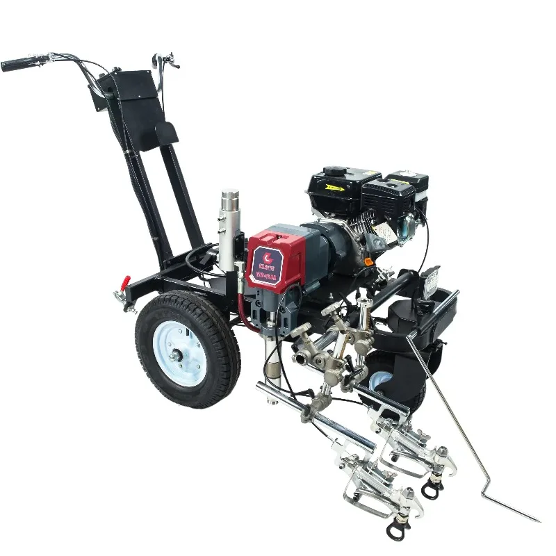 GTB‑950HG Cold‑Spray Airless Road Line Marking Machine Mechanical Piston Pump for Parking Lot Highway Cold Paint Construction