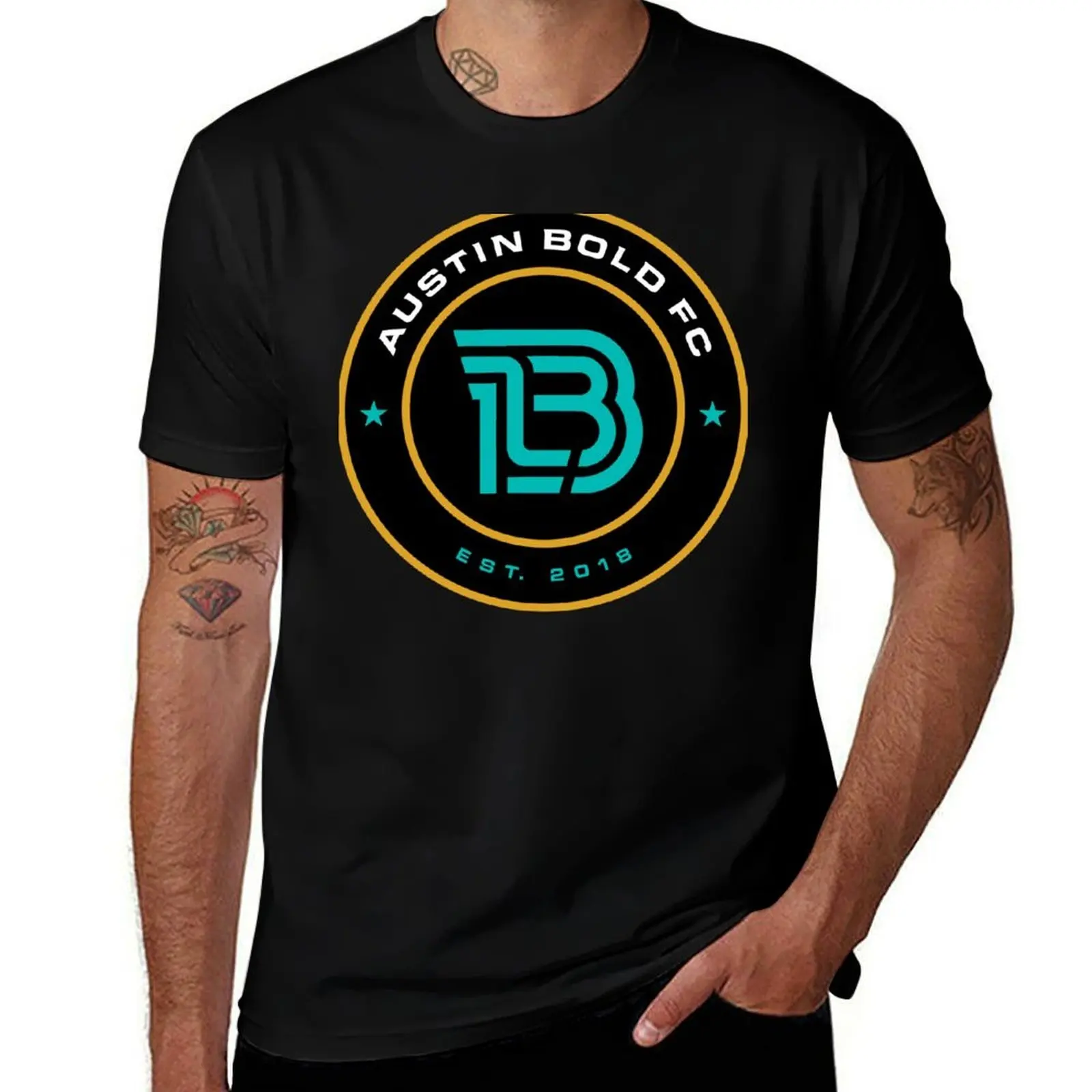 Camiseta Austin Bold FC con estampado clásico de manga corta