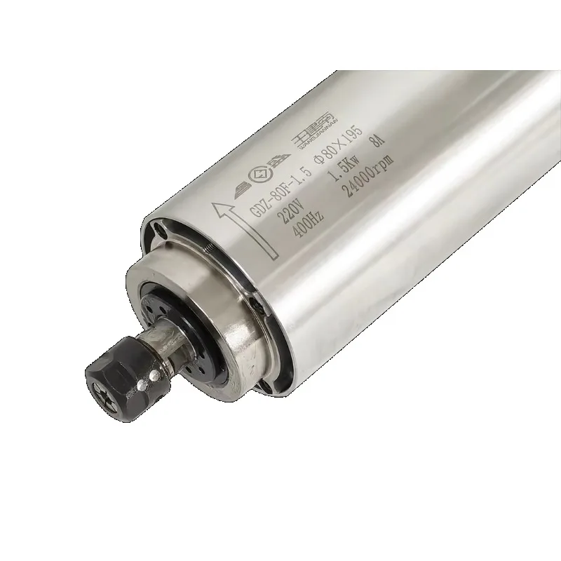 Air Cooled 1.5kw ER16 24000rpm CNC Spindle Motor Machine Tool Spindle for CNC Applications