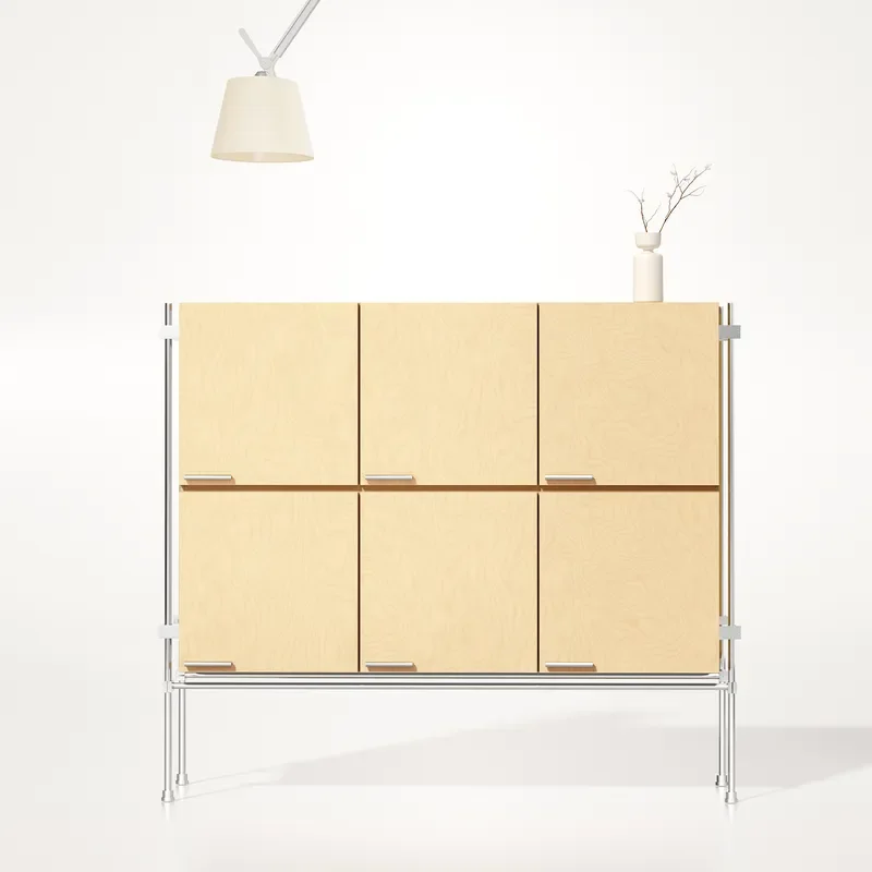 Edge Cabinet Against Wall Integrated Locker Living Room Side Cabinet Log Wind Bucket Cabinet Ocean Board Optical Axis Storage
