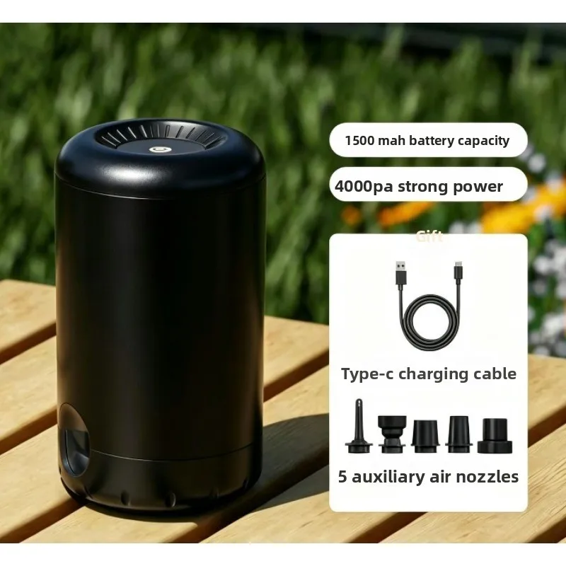 Mini Handheld Vacuum Pump, Portable Camping Pump for Sleeping Pads, Air Bed Mattress, Vacuum Bags