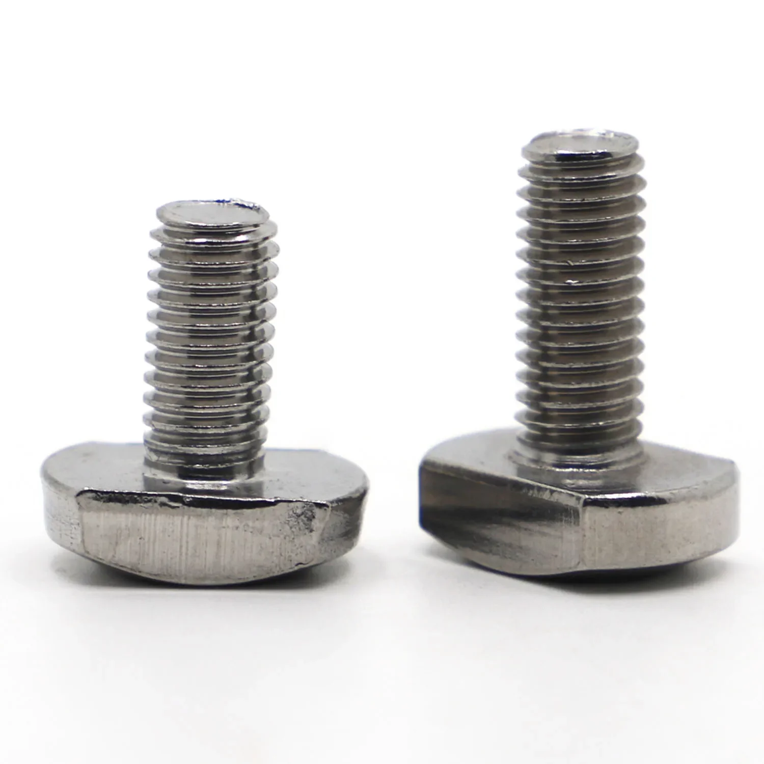 GB37 A2-70 304 Stainless Steel T-Slot Chute Rail Track T Shape Type Rectangle Hammer Head Bolt Screw M5 M6 M8 M10 M12