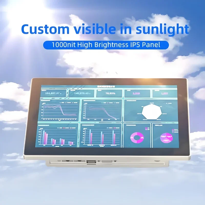 New Professional Custom Factory Direct Sales All-In-One Touch Screen Display LCD Industrial Panel PC Accessory