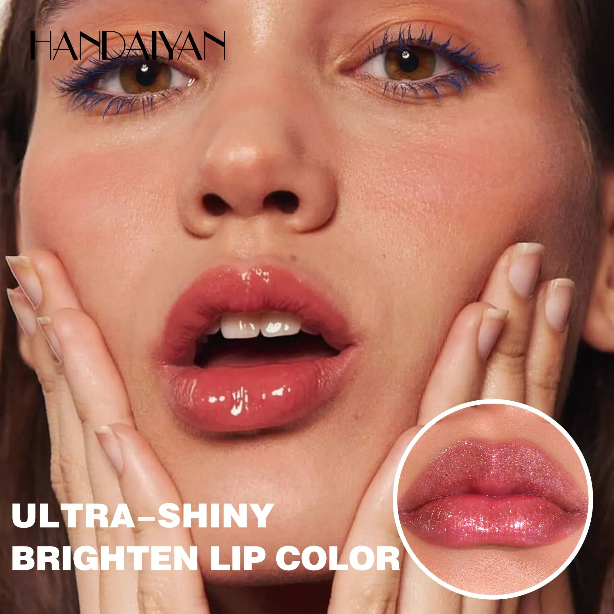 Acqua Luce Idratante Smalto per labbra Idratante Lucido perlescente Illumina le linee delle labbra Rossetto liquido all'olio Riduce la secchezza