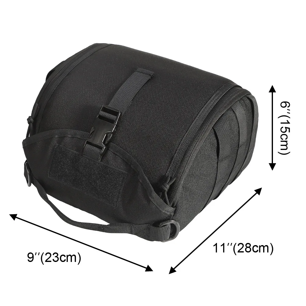 Outdoor Tactical Helmet Sack Gas Mask Pack Respirator Protection Bag