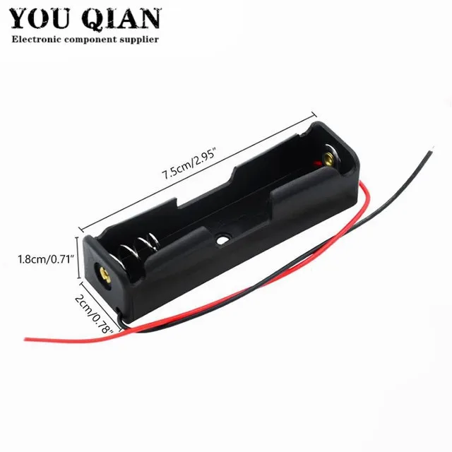 Neue AA/18650 Power Bank Fällen 1X 2X 3X 4X 18650 Batterie Halter Storage Box Fall 1 2 3 4 Slot Batterien Container Mit Draht Blei