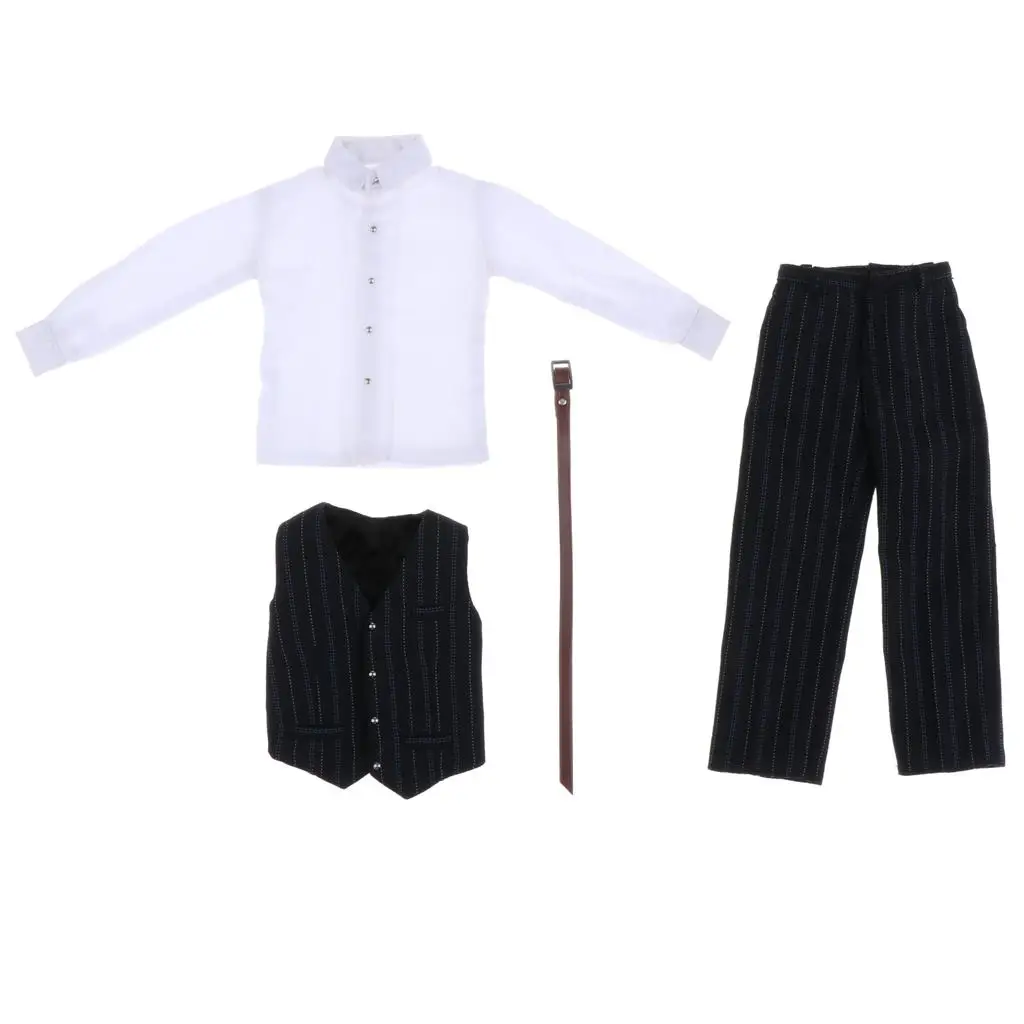 

1 6 Western Style Clothes Fabric Suit Accessories for Soldier Action Figures Collectible Display
