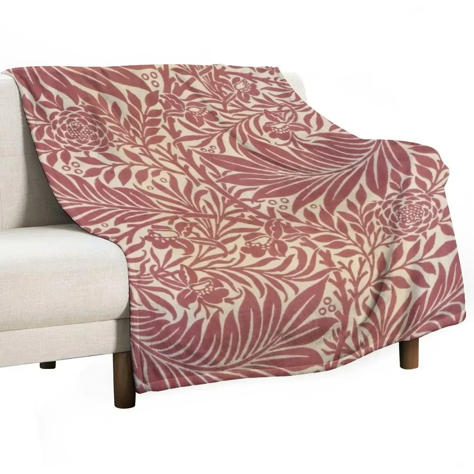 

William Morris Throw Blanket Polar Plush Blankets