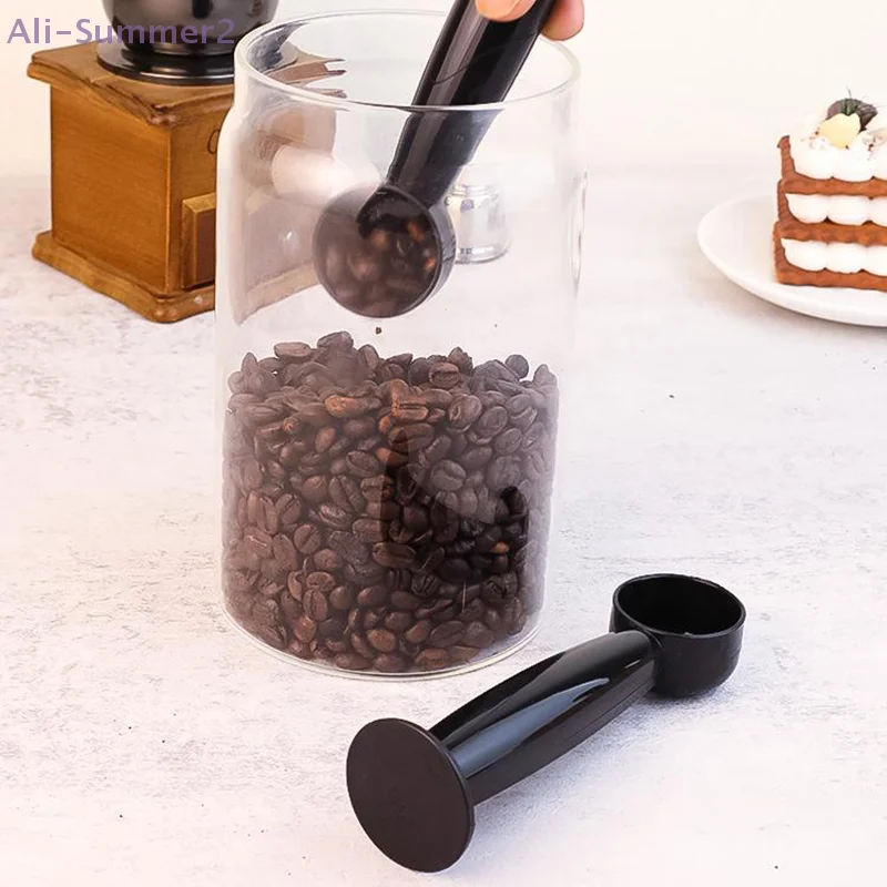 {MX} 2 In 1 Dual-use Coffee Bean Spoon Powder Press Tamper Scoop 7g Standard Measuring Spoon Coffee Machine Accessories