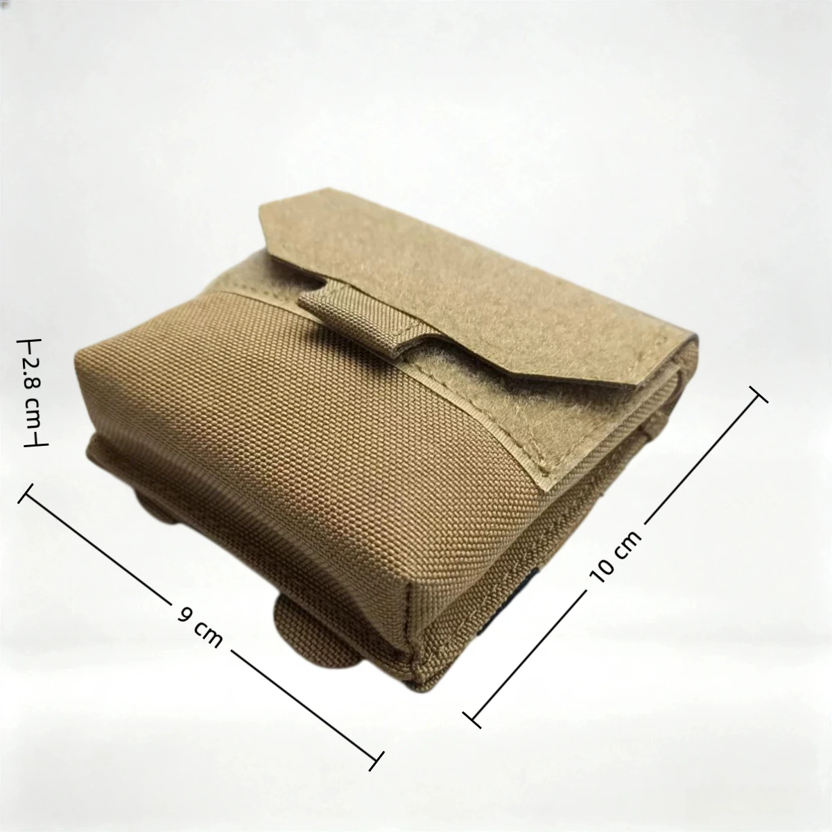 1000D Nylon Mini Micro GP Pouch Tactical Utility IFAK Pouch Hook Loop Panel Molle EDC Flashlight Earplug Hunting Gear
