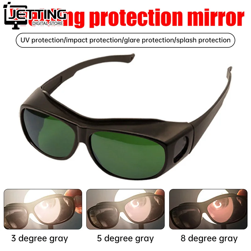 1pc Welder's Anti Laser Glasses Anti Strong Light UV Arc Welding Argon Arc Welding Labor Protection Glasses Welding Glasses