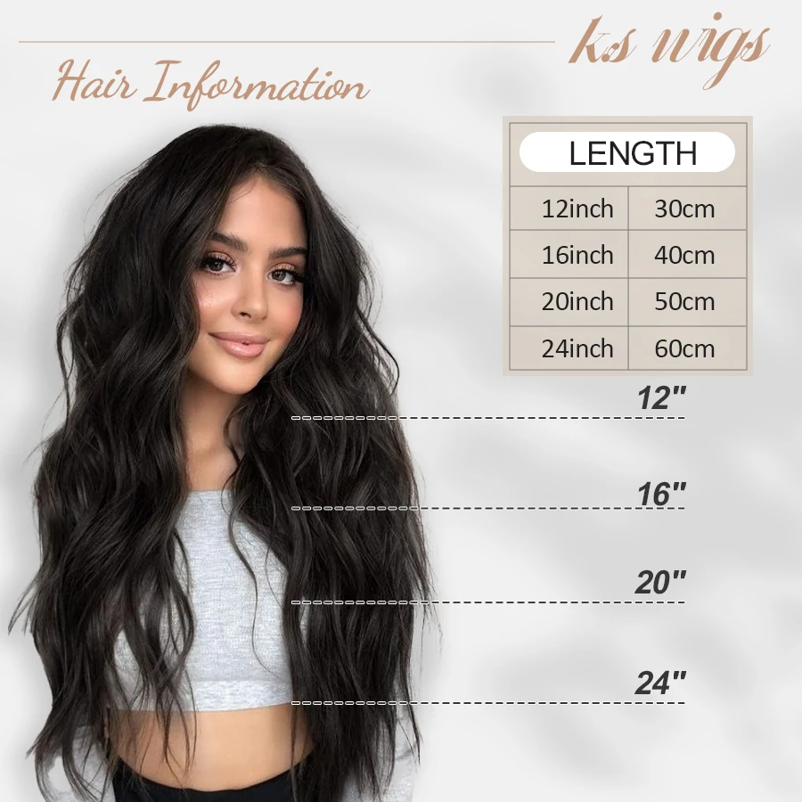 K.S WIGS Tape in Hair Extensions Ombre Real Human Hair Tape in Balayage Brown Hair Real Remy Seamless Tape in Hair Extensions