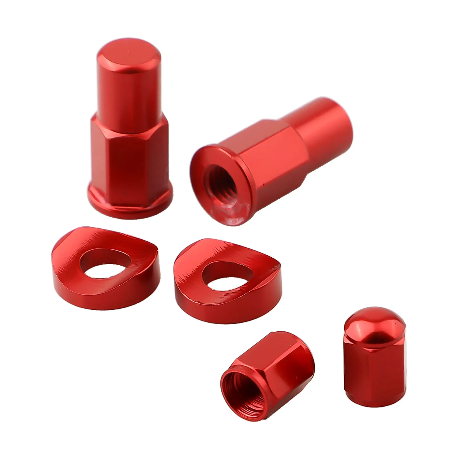CNC Rim Lock Spacer Dirt Bike Rim Lock Enhanced Stability Lightweight Aluminum Specially Shaped Gasket For Off-Road Riding