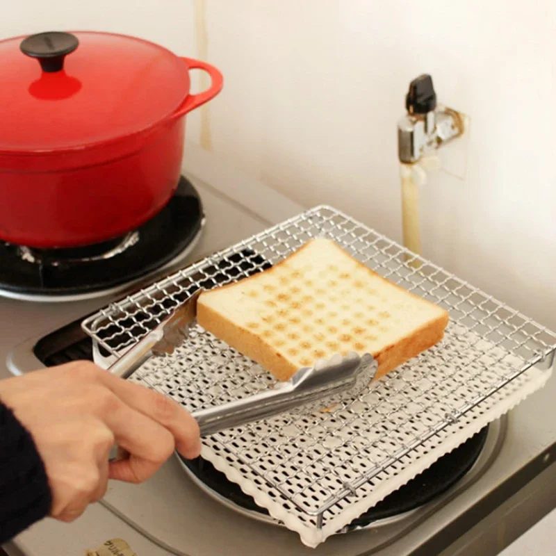 Ceramic Grill Direct Fire Japanese Toaster Toast Grill for Gas Stove Grilled Fish Rack