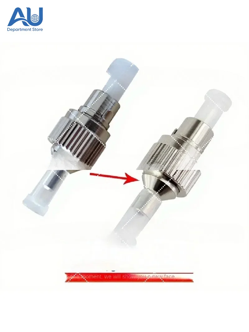 2.5-turn 1.25mm Universal Male-Female Optical Fiber Adapter for Red Stylus FC Type