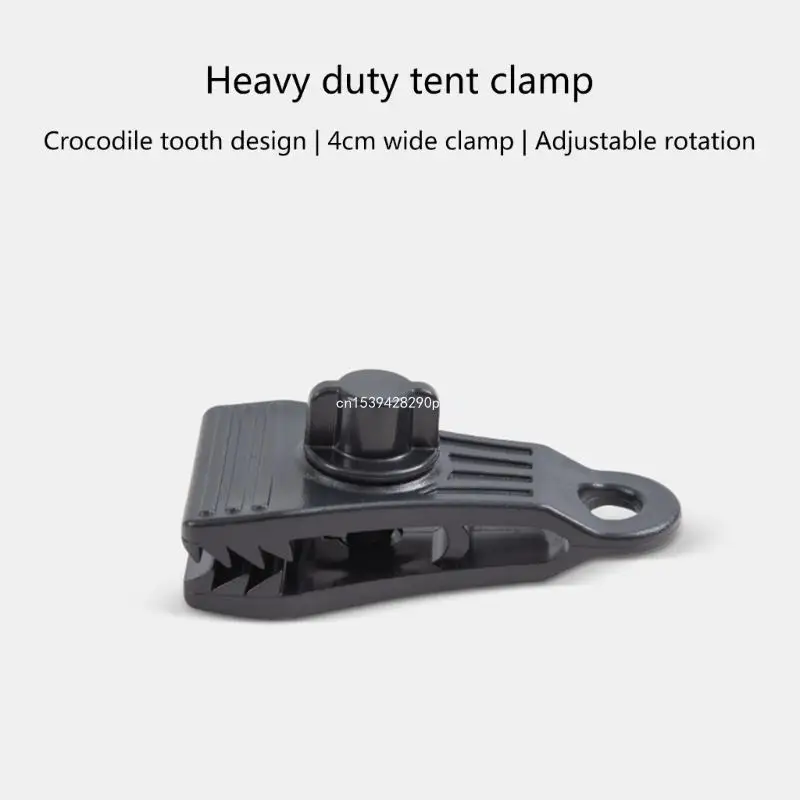 10Pcs Tarp Clips Lock Grip Clamps Thumb Screw Tent Clip Tent Fasteners Clips Holder Pool Awning Cover Bungee Cord Clip