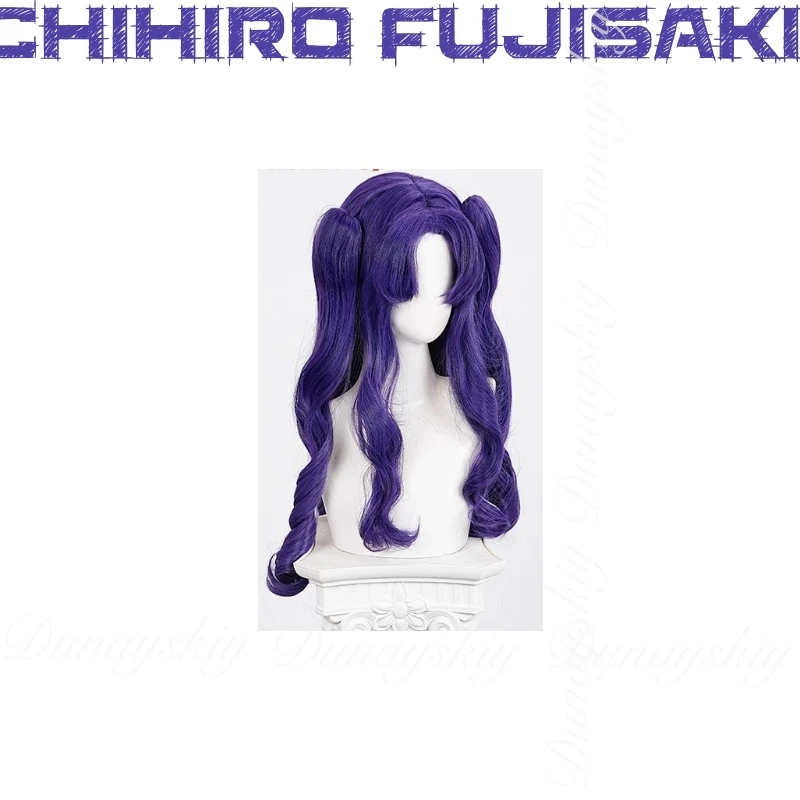 Fate/Grand Order FGO Game Space Ereshkigal Cosplay With Black Dress With Blue-purple Double Ponytail Wig Cosplay Costume All Set view 6