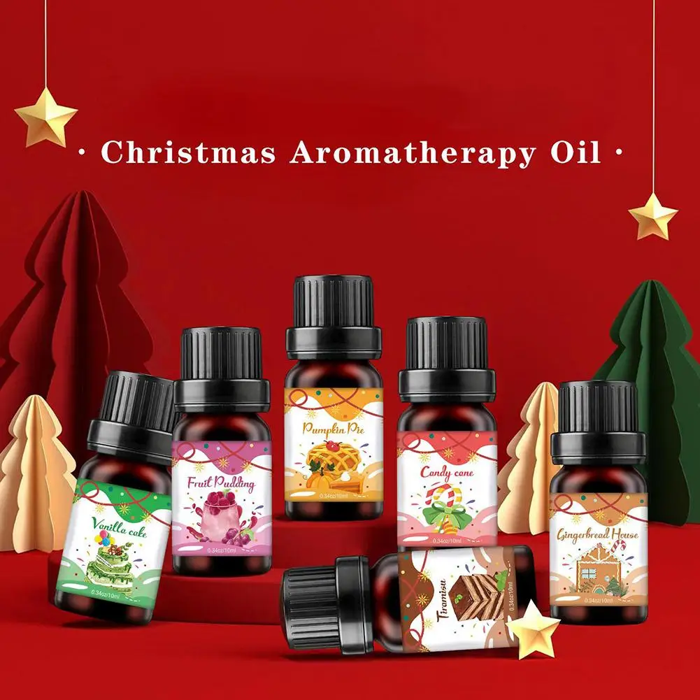 Juego de aceites esenciales para humidificadores y difusores: kit de aceites esenciales de aromaterapia con varios aromas para el hogar, relajación y bienestar