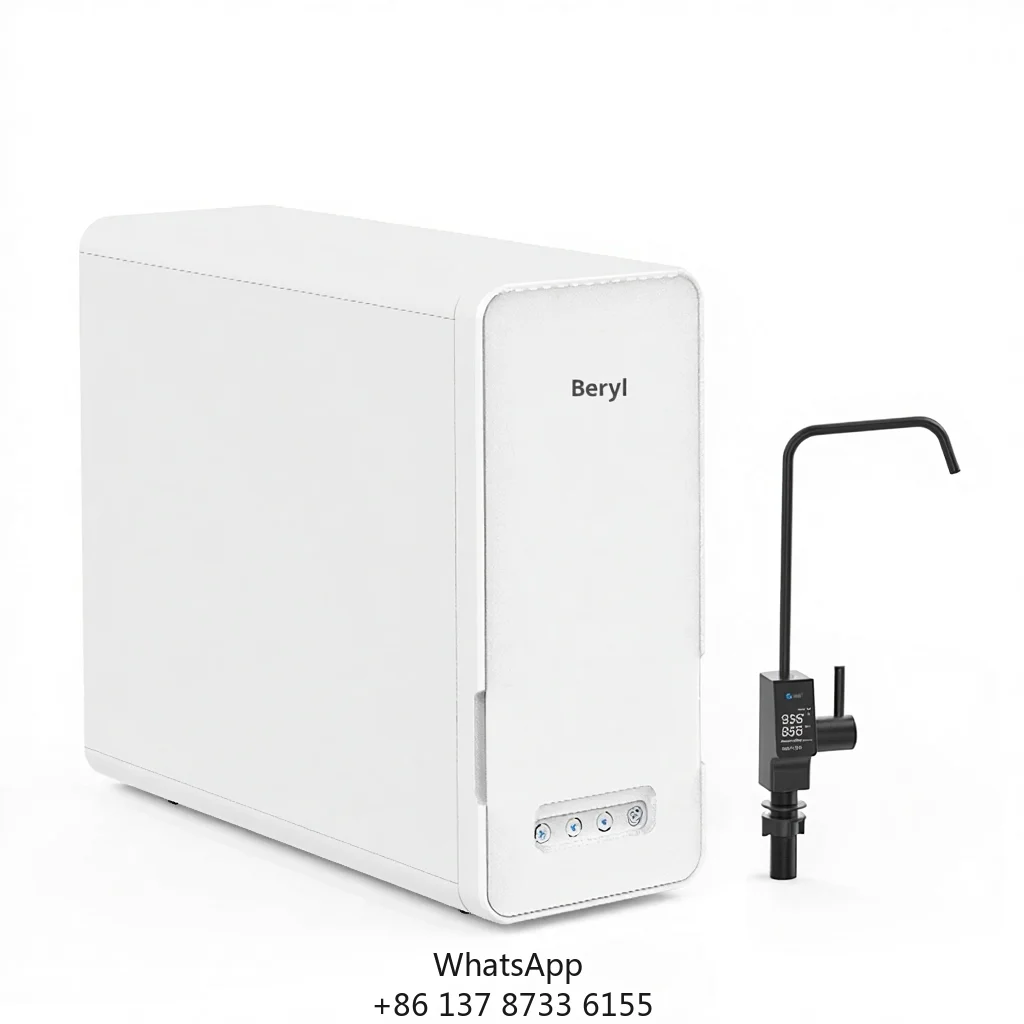 Electric Plastic Household Under-Sink Reverse Osmosis Water Purifier 72L/H Flow Rate Direct Drinking 24-Month Filter Life