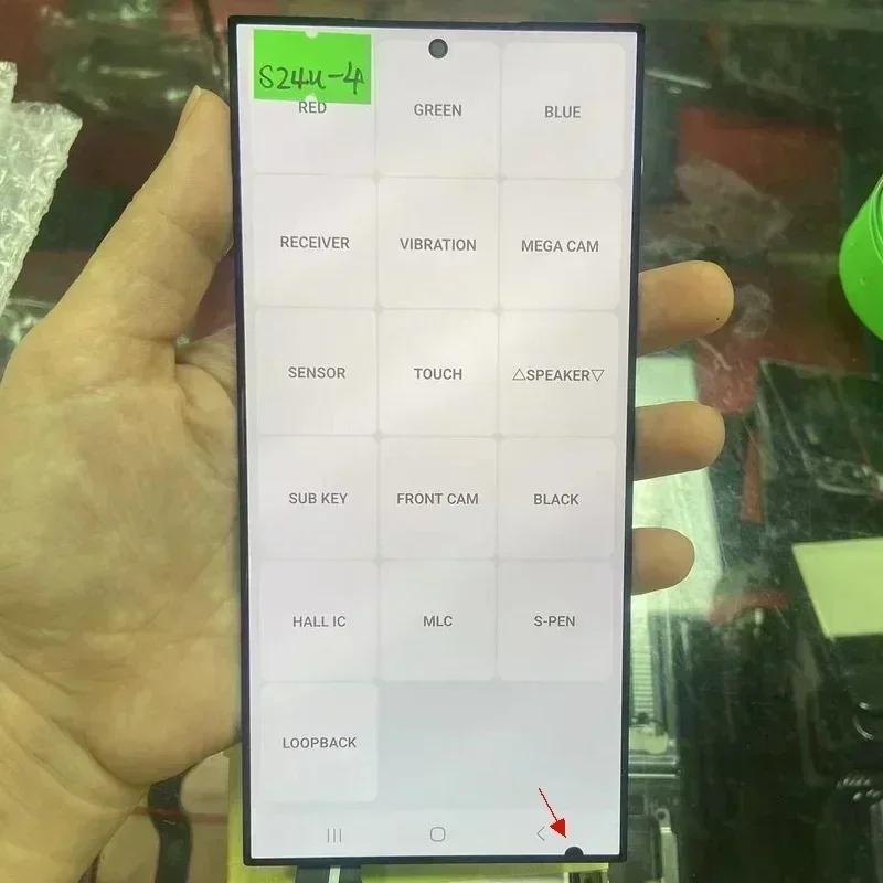 Super AMOLED S24Ultra LCD écran tactile pour Samsung Galaxy S24 Ultra 5G S928 S928F S928B S928U S928E affichage numériseur assemblée