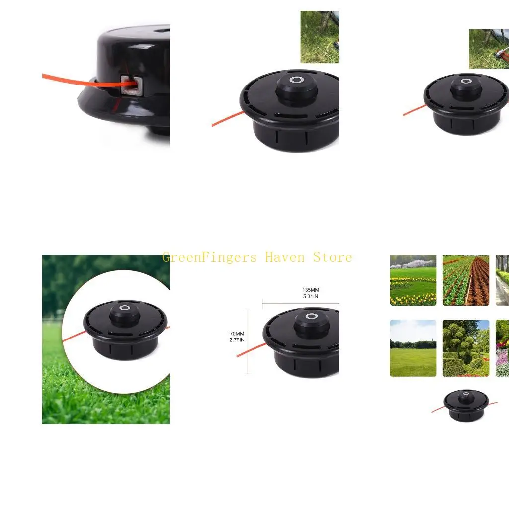 

Качественная триммерная головка F68D легко справляется с сорняками и травой в домашнем отеле