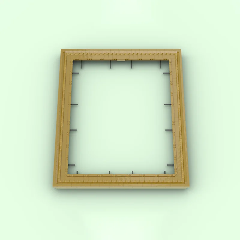 1020 Uds. MOC Vincent van Gogh s quinze girasoles modelo artístico bloques de construcción construcción regalos de navidad juguete ladrillo niños