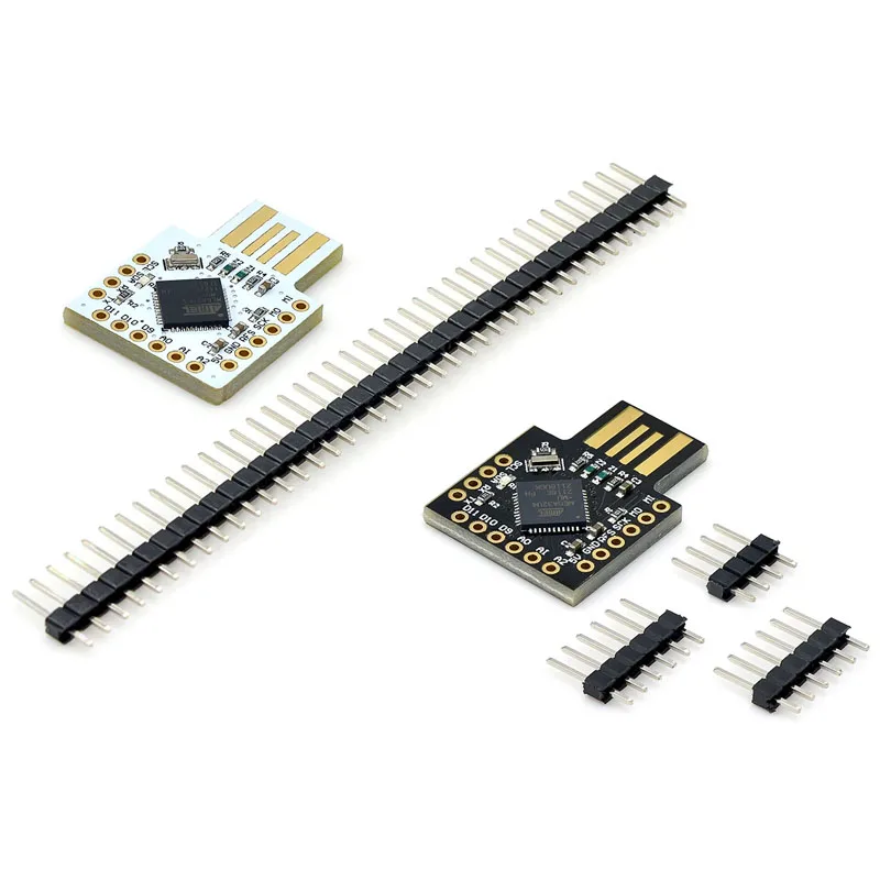 Virtual Keyboard USB ATMEGA32U4 Module DC5V I2C UART Mini Expansion Development Board Microcontroller Accessories Black White