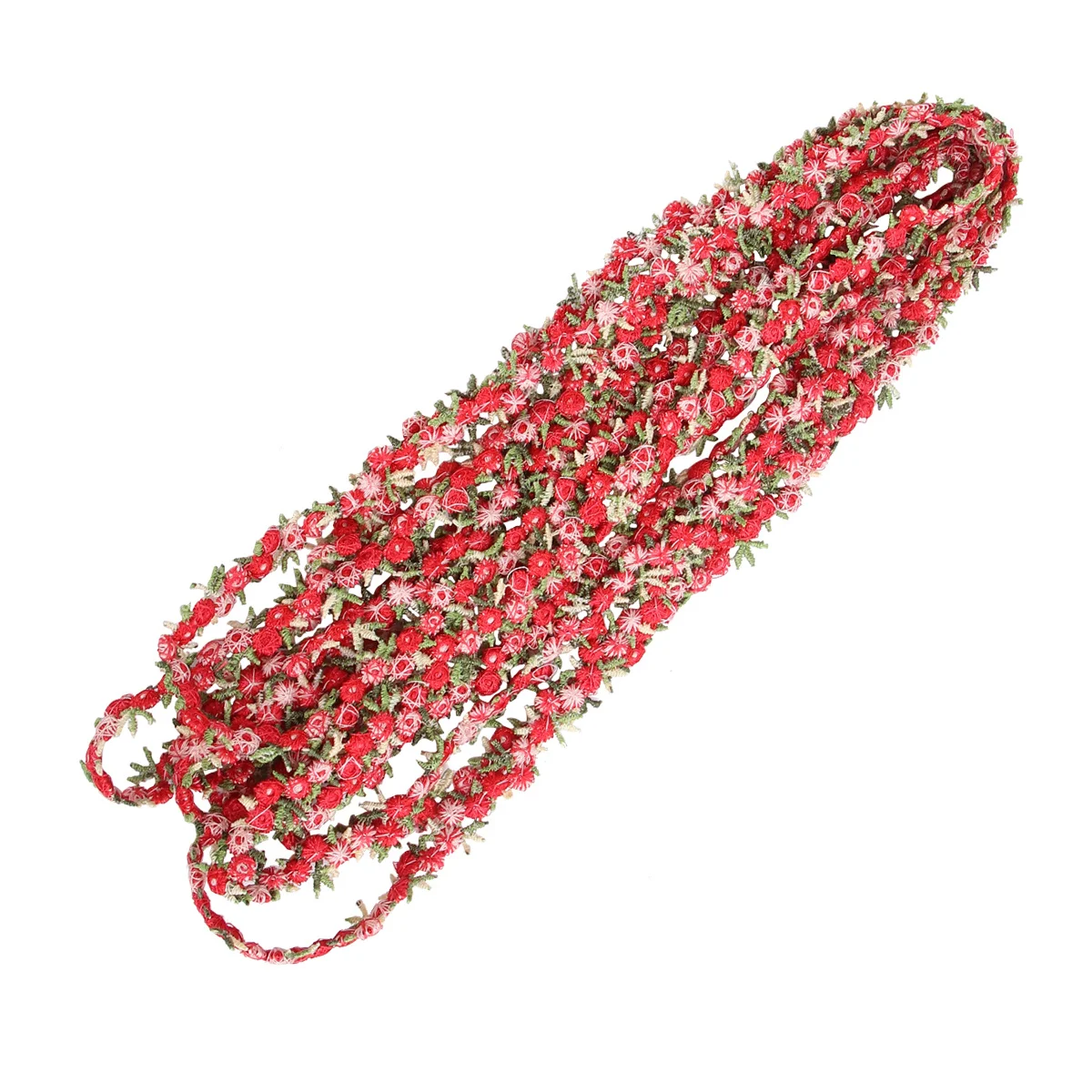 

4.5M Colorful Small Floral Lace Trim Embroidered Flowers Decorative Ribbon For Sewing Wedding Appliques Diy Craft Bridal
