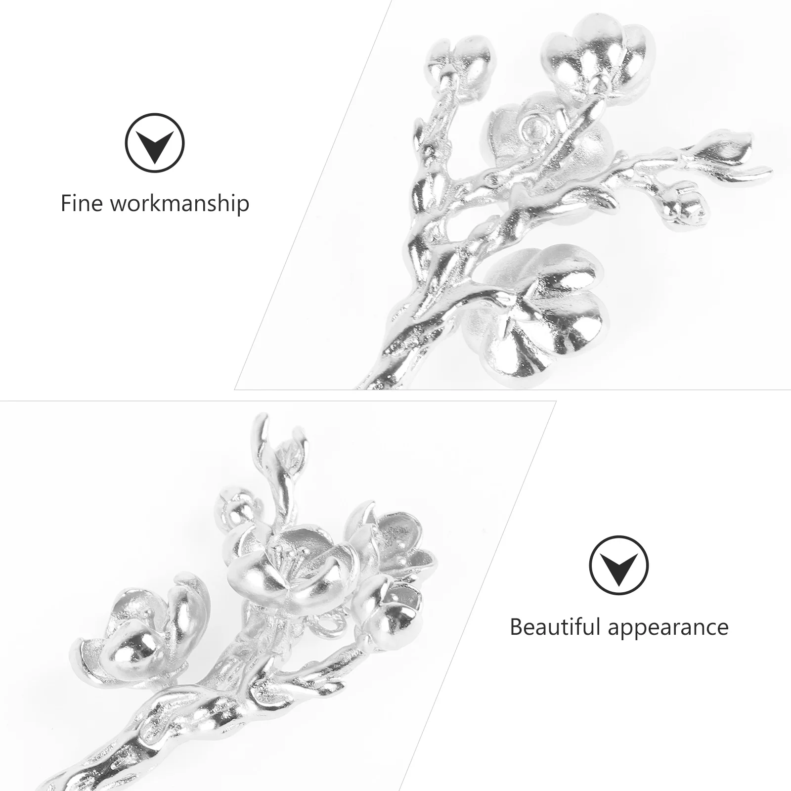 

1pc Cute Hairpin Woman Retro Decorative Updo Accessories Bud Chignon Copper Barrettes DIY Hairpin Party Wedding Festival