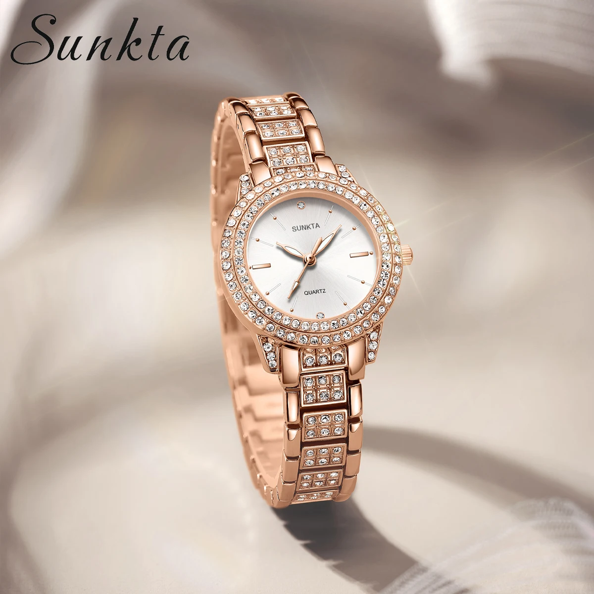 Sunkta Women Watch Women\'s Bracelet Watch Fashion Sport Waterproof Quartz Watches For Women Reloj Mujer