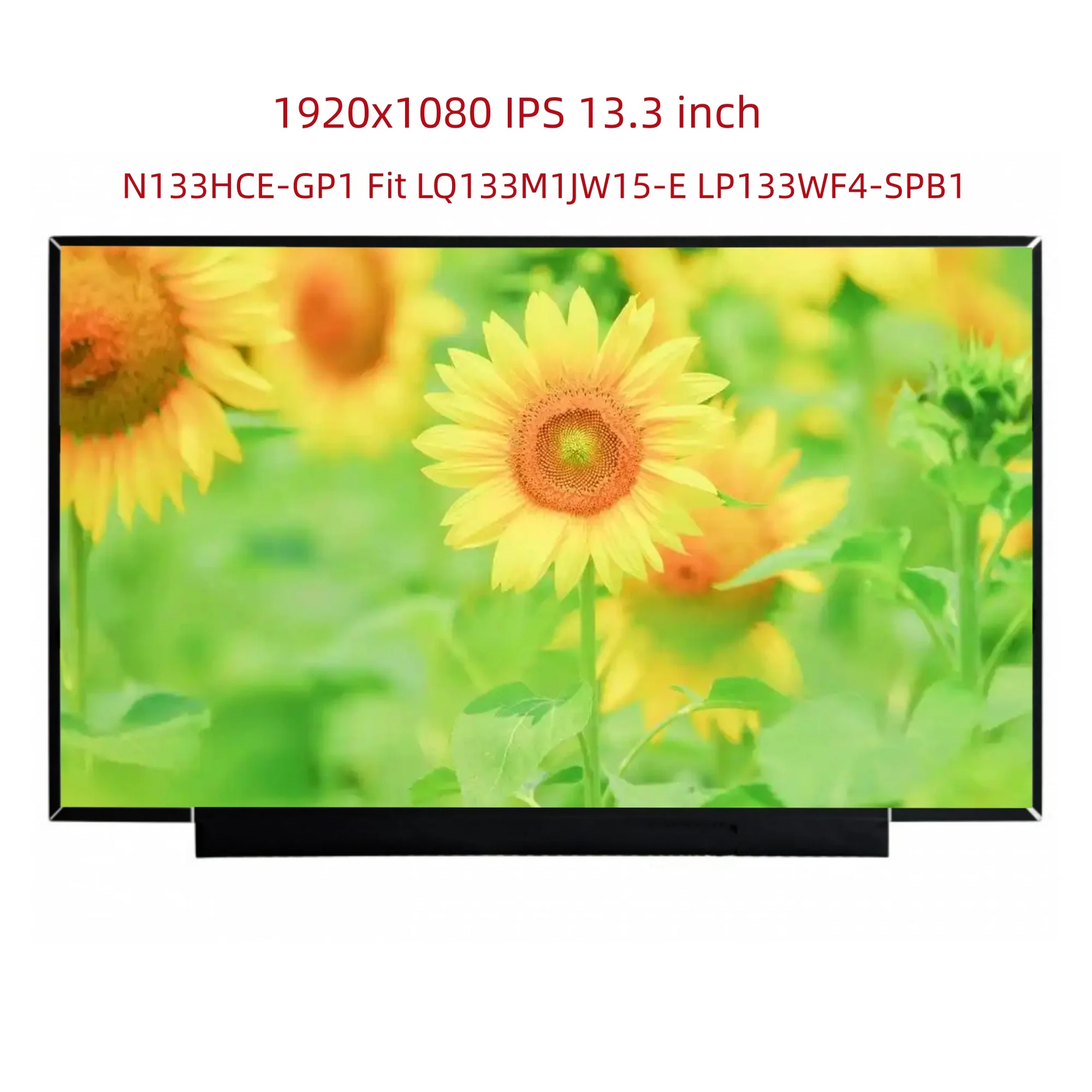 N133HCE-GP1 Fit LQ133M1JW15-E LP133WF4-SPB1 1920x1080 IPS 13.3 pouces LCD ÉCRAN NON TACTILE