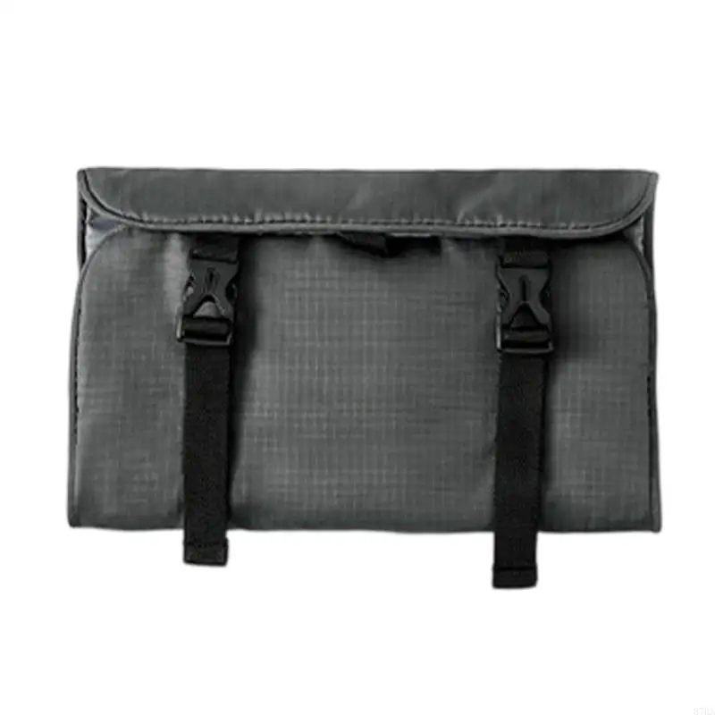 Pocketed Hanging Toiletry Bag for Men, Travel Wash Bag with Hook for Gym Shower Use, Bathroom Packing, and Camping 87HA