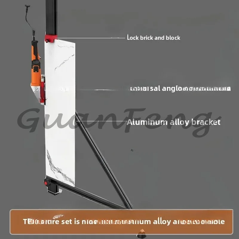 Vertical tile chamfering machine Track chamfering cutting machine
