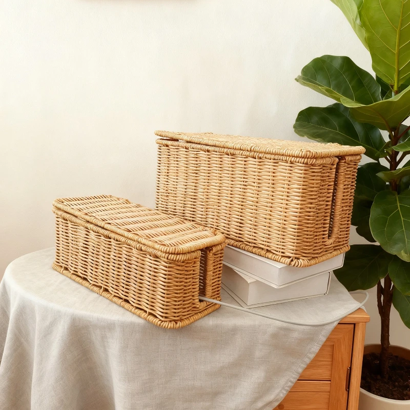 

Nordic Minimalist Woven Storage Basket Creative and Warm Living Room Bedroom Miscellaneous Storage Basket