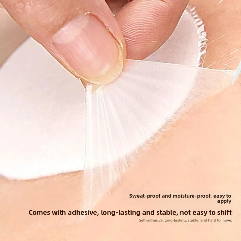 Cinta invisible para levantar el cuello, película de PU impermeable y transpirable, parches antiarrugas para reafirmar el cuello, tiras lifting amigables con la piel