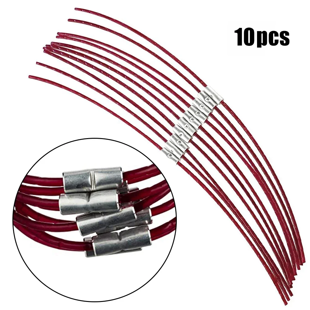 

10Pcs Spool Line For BOSCH ART 30 31cm F016800181 Strimmer Grass Trimmer Garden Power Tools Replacement Accessories