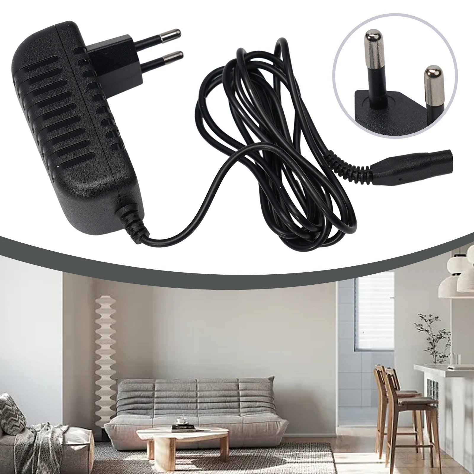 Vac Vacuum Battery Charger Plug Power Cable For WV WV2 WV5 100~240VAC 50/60Hz Household Supplies Cleaning Tool Parts