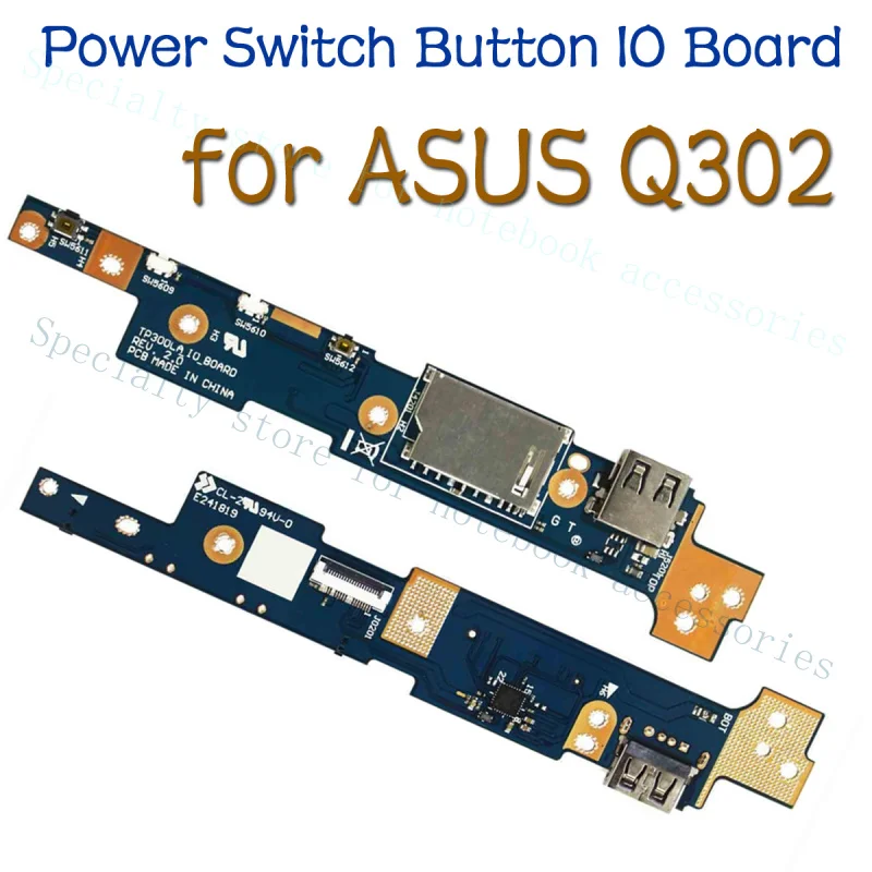 A+  OEM Power IO Button Board For Asus Q302LA Q302L TP300LA TP300LD 60NB05Y0-IO1070
