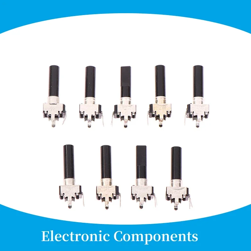2 قطعة RK0936N B1K B2K B5K B10K B20K B100K A10K A20K A50K خلاط عمودي وصلة واحدة الجهد عرقوب طول 23 مللي متر