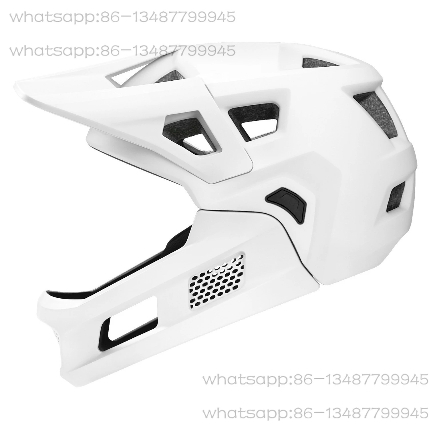 54-61CM 取り外し可能なマウンテンバイク DH ダウンヒル超軽量森林道路オフロードヘルメットソフトテールフルヘルメット