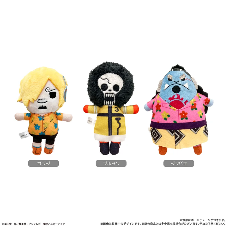 Tapioca One Piece Official Palm Sized Plush Dolls Vol8 Vol9 Authentic Anime Peripheral Collectible Toys For Anime Fans Gift