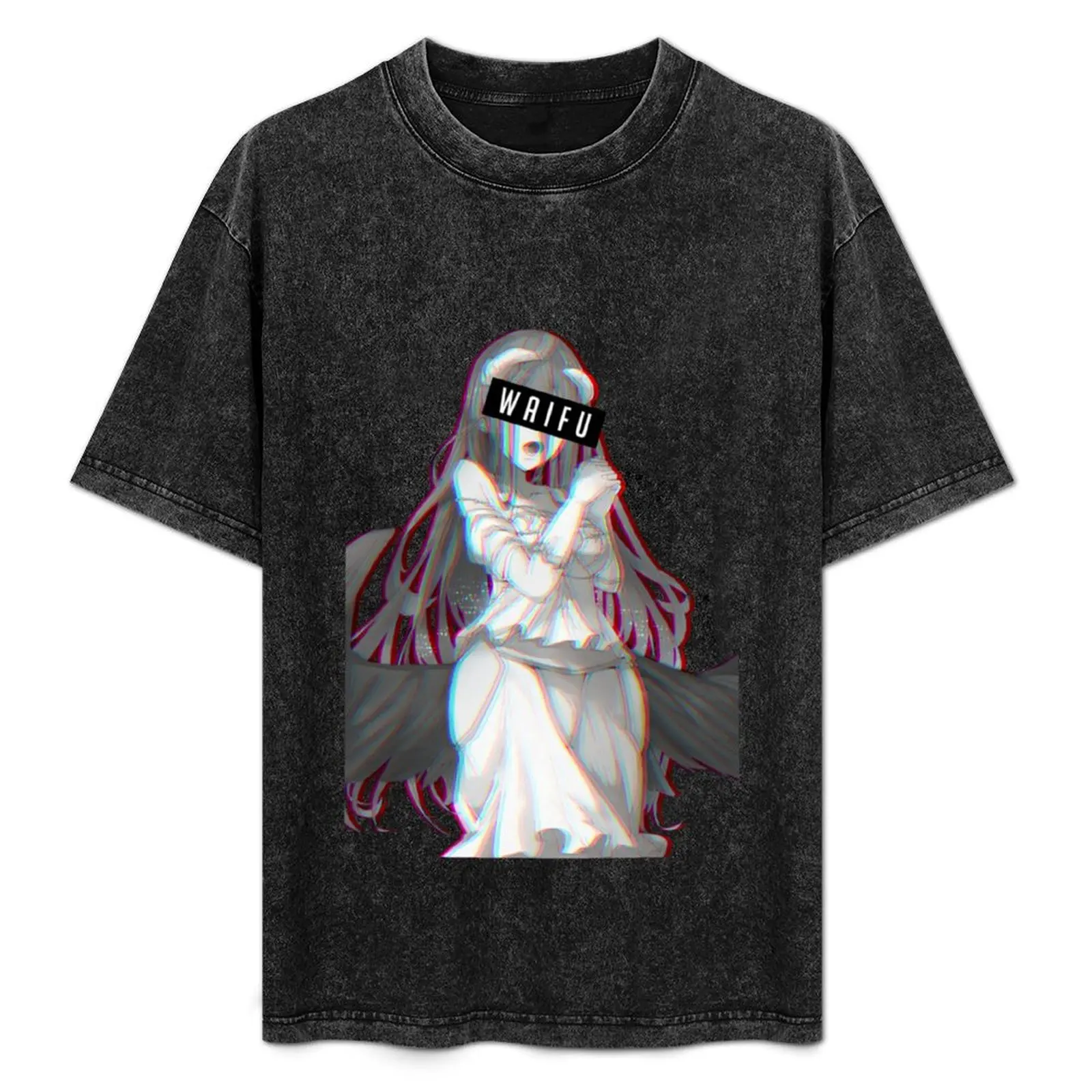 

Albedo Overlord Waifu 3D T-Shirt customizeds boys whites Man t-shirt mens t shirts