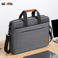 15.6 inch Laptop Shoulder Bag Shockproof Computer Bag Men Briefcase for MacBook Pro 16\