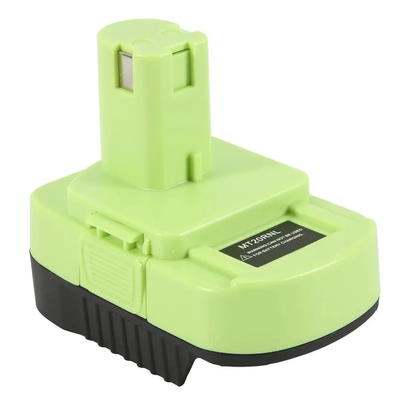 

AB11-MT20RNL Battery Adapter ABS For Ryobi 18V Tools,Converts For 18V Li- Battery To Ryobi 18V Li- Battery