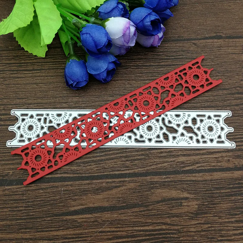 Blume spitze Metall Schneiden Stirbt Schablone Scrapbooking Fotoalbum Karte Papier Präge Handwerk DIY