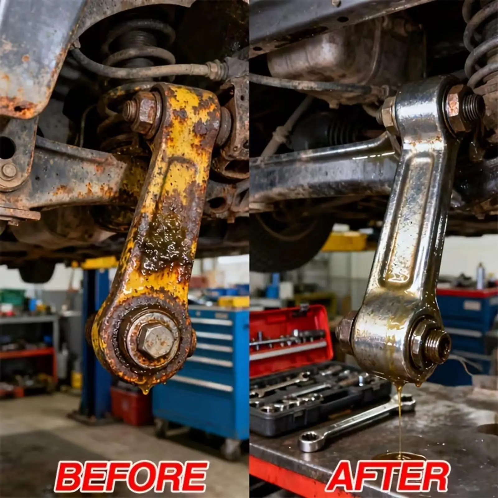 Car Rust Remover 100ml Lasting Protection Metal Tools Steel Rust Remover For Equipment Maintenance Hinges Chassis Bolts Bicycle