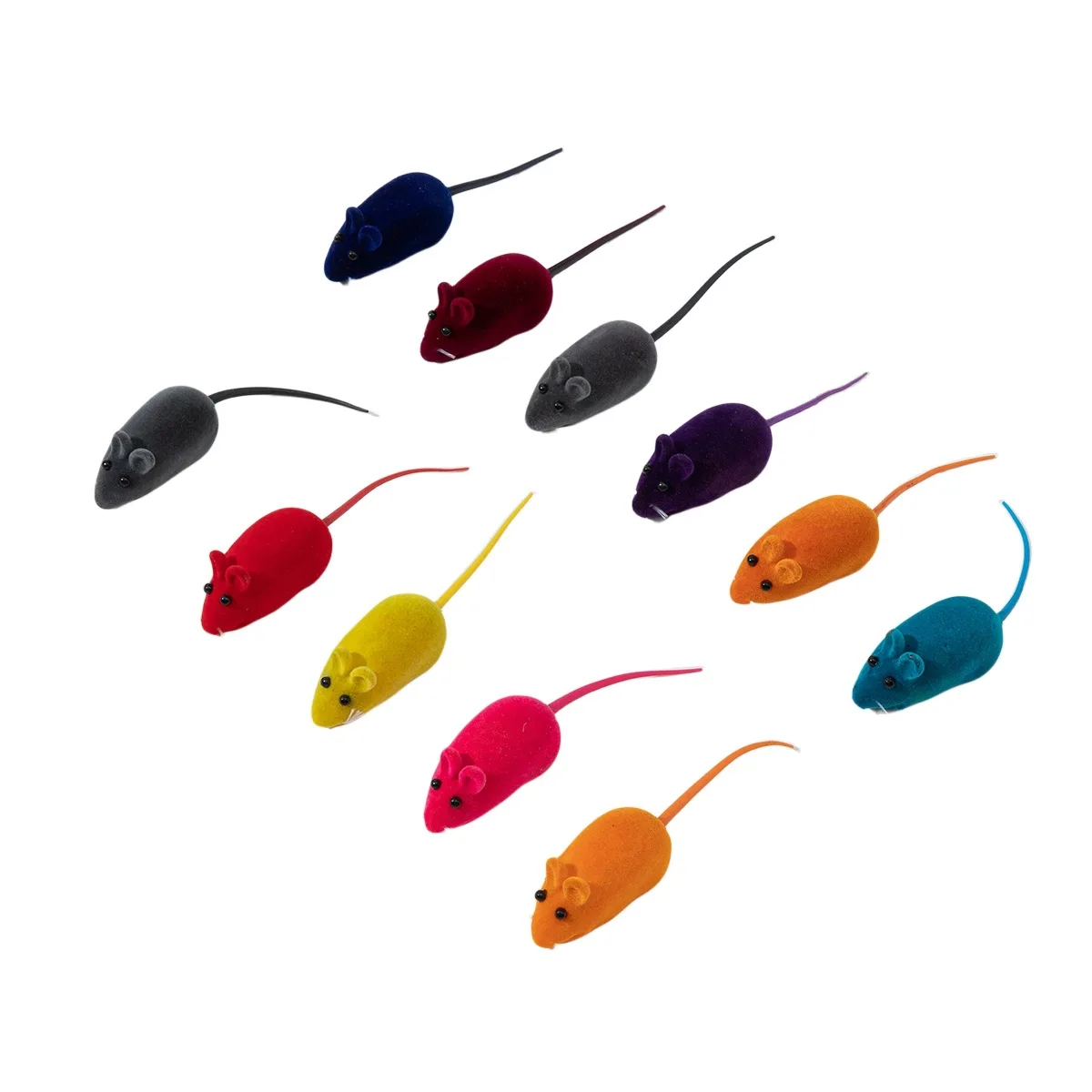 Sound Gummi Simulation Maus Haustier Katze Spielzeug interaktiv für Kätzchen Zubehör Geschenke Emaille Maus Biss beständigkeit – Detail 11