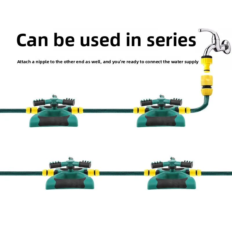 360-Degree Glue-coated Butterfly Automatic Rotating Sprinkler Irrigation Tripod Sprinkler Series Garden Sprinkler Fast Delivery