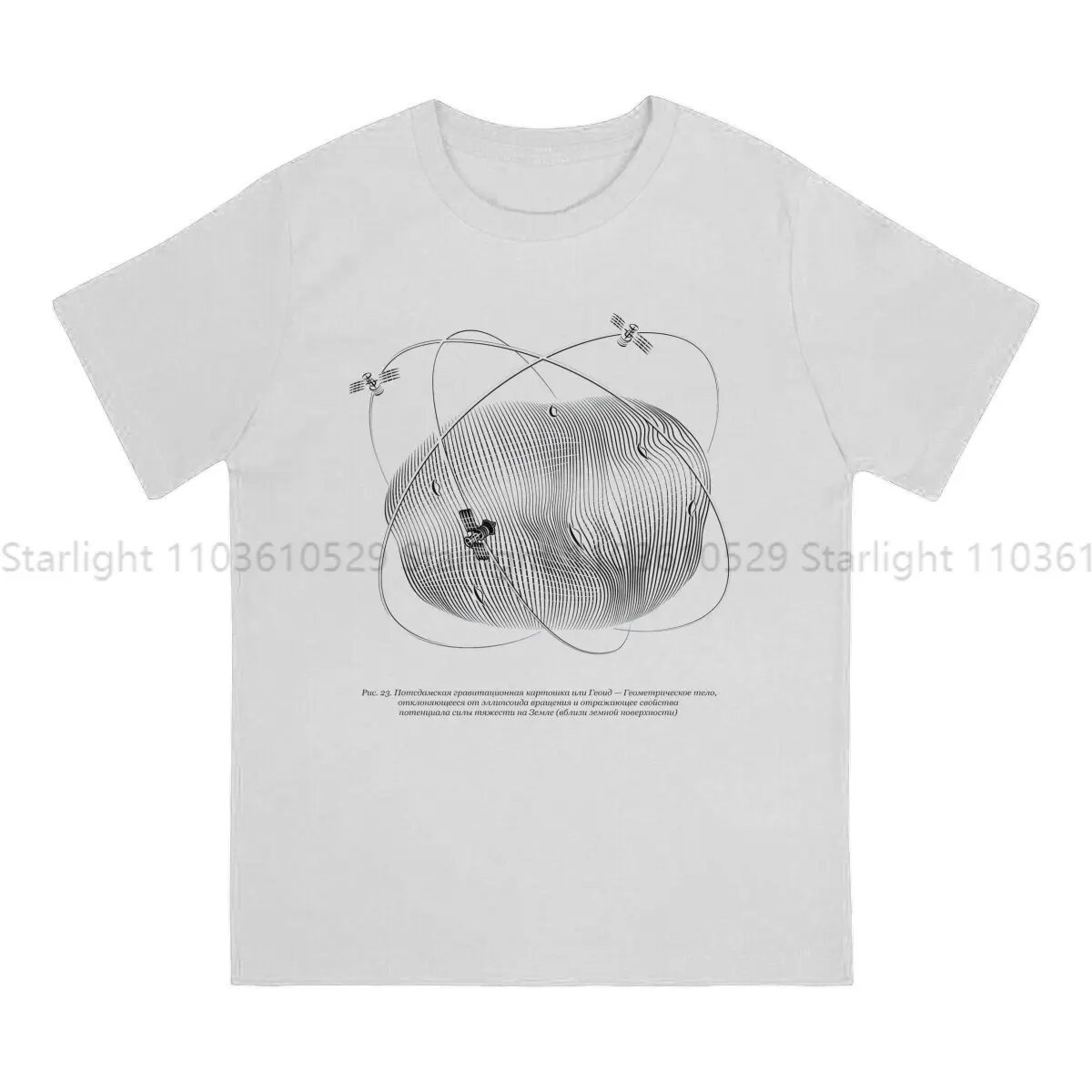 3 Body Problem TShirt Potsdam Gravity Potato Elegant T Shirt Homme Men Clothes New Design